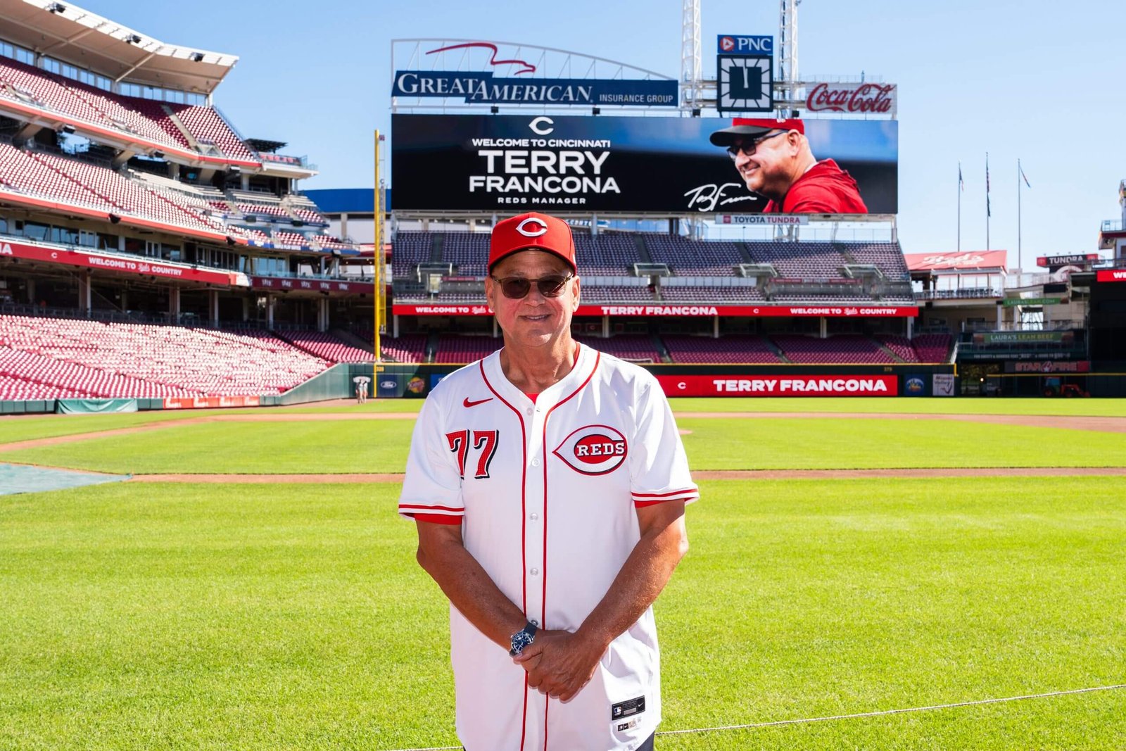 Terry Francona Cincinnati Reds Manager
